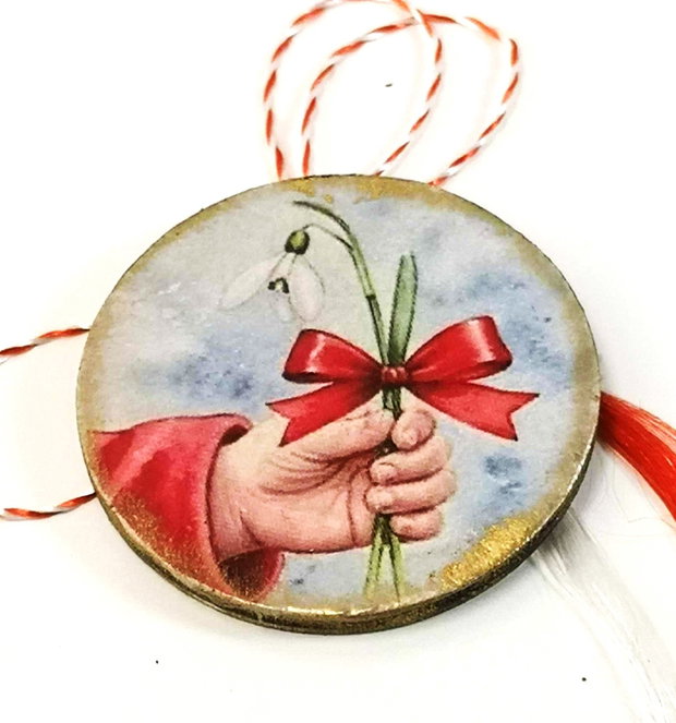 Martisor cu ghiocel