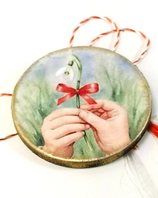 Martisor cu ghiocel
