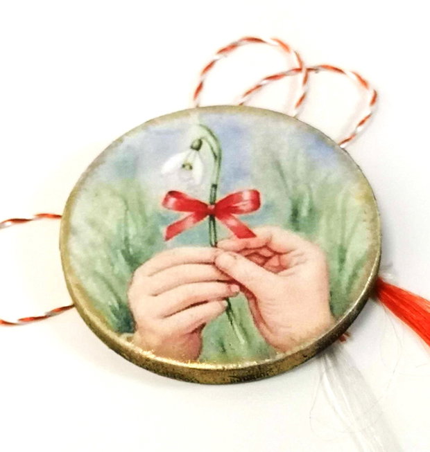 Martisor cu ghiocel