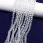 Cristale din sticla, rotunde, 4 mm, transparente-12