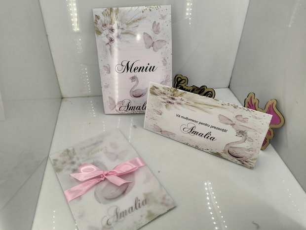 Invitație lebădă