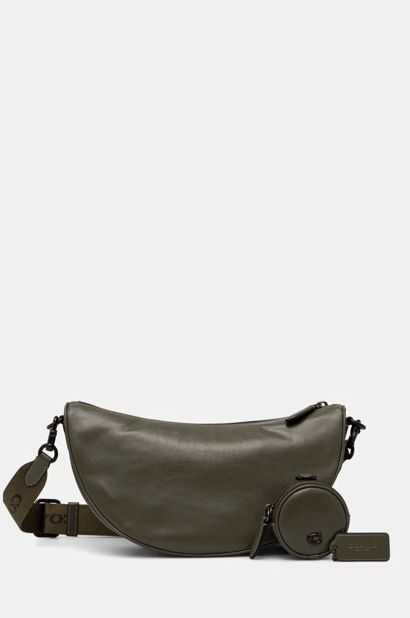 Coach borseta culoarea verde, CY754