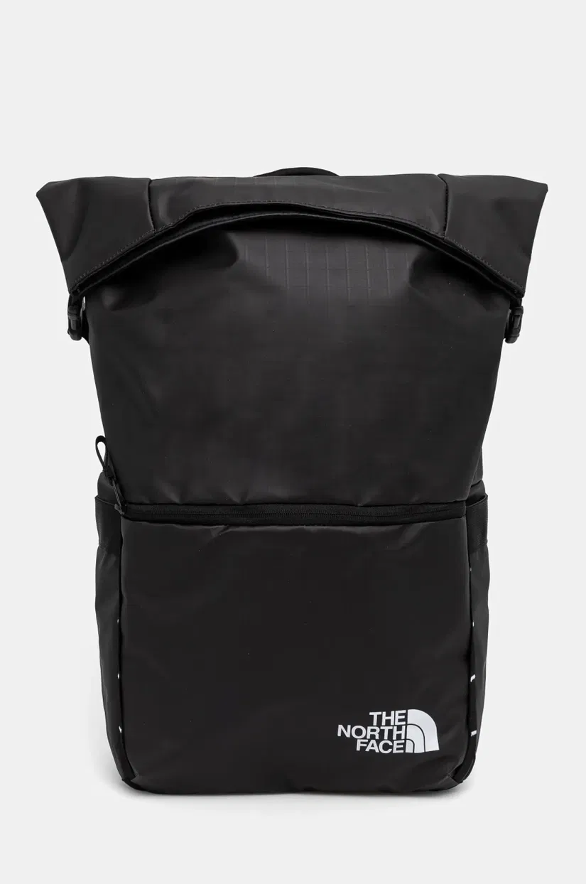 The North Face rucsac Base Camp Voyager Rolltop barbati, culoarea negru, mare, neted, NF0A81DO53R1