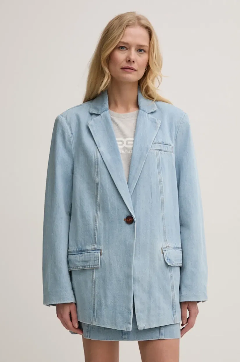 Gestuz jacheta denim oversize, neted, 10909771