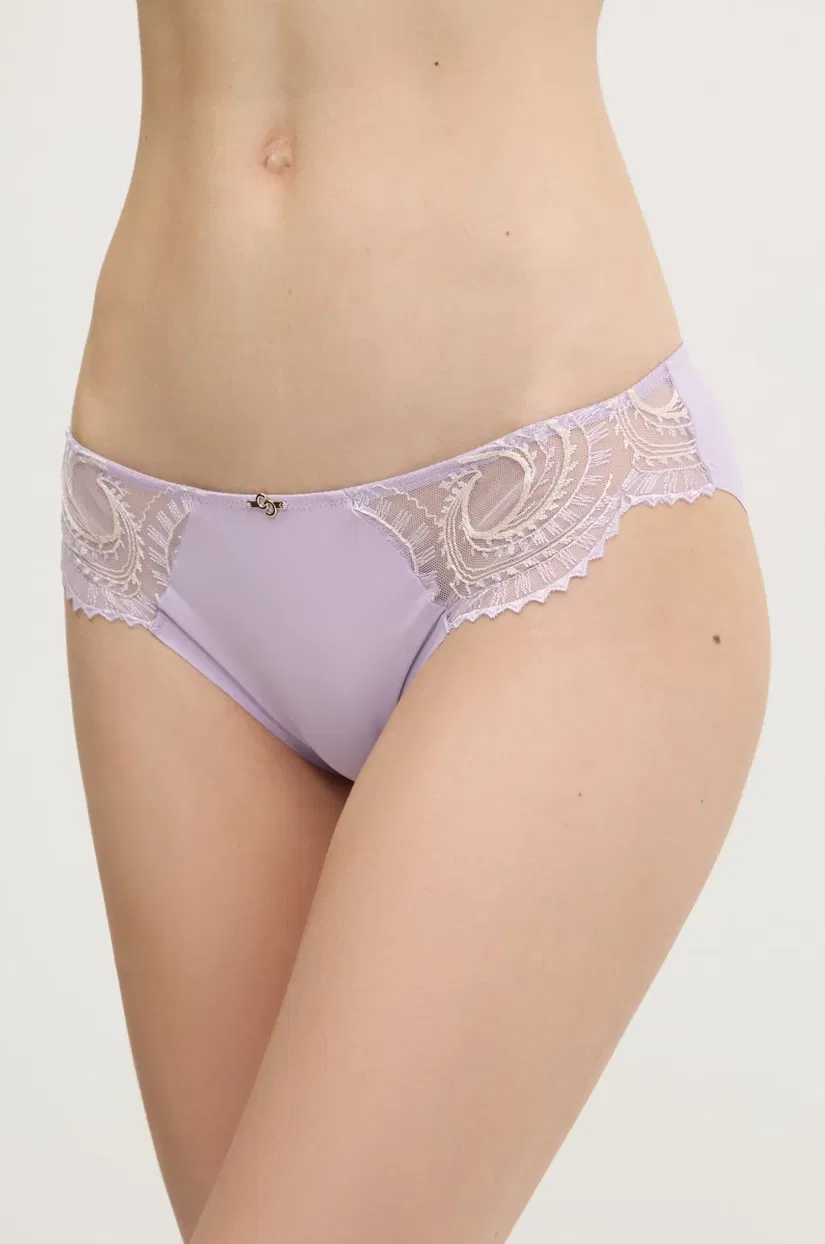 Chantelle chiloti culoarea violet, C11YA0