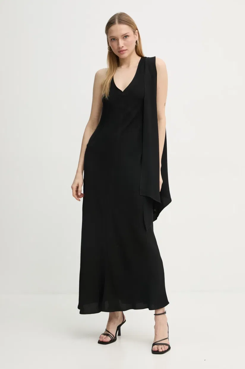 Day Birger et Mikkelsen rochie Brielle culoarea negru, maxi, evazati, DAY65243657