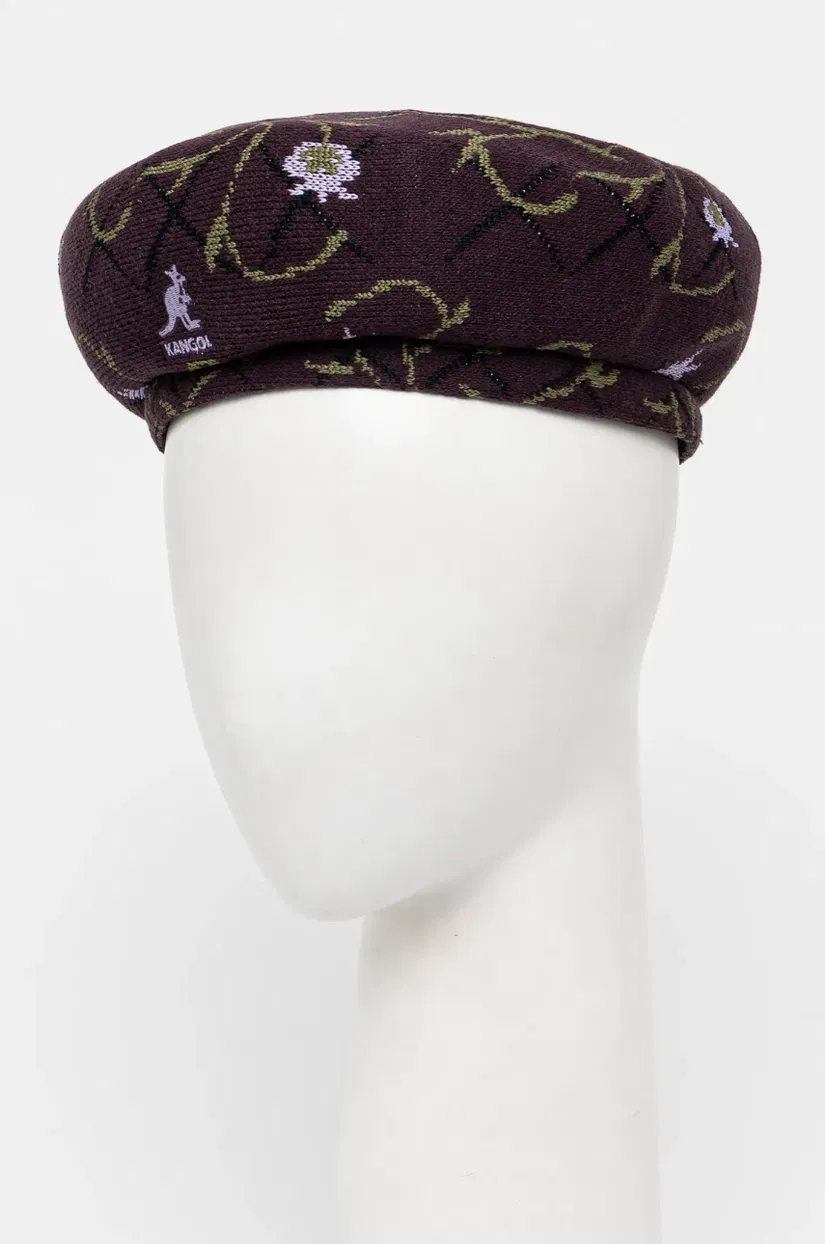 Kangol o bereta din amestec de lana TAPESTRY JAX culoarea bordo, K3712.DF554