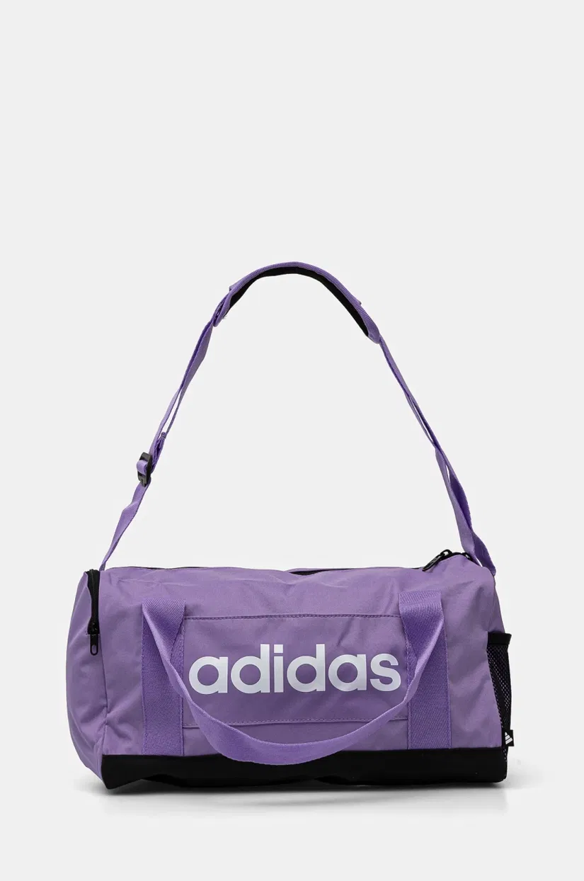 adidas geanta LINEAR DUFF XS culoarea violet, JM4663