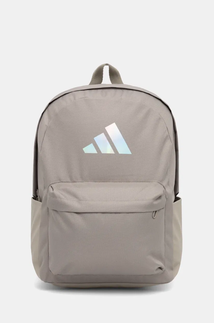 adidas rucsac CLSC BARS BP IR culoarea gri, mare, cu imprimeu, JJ1147