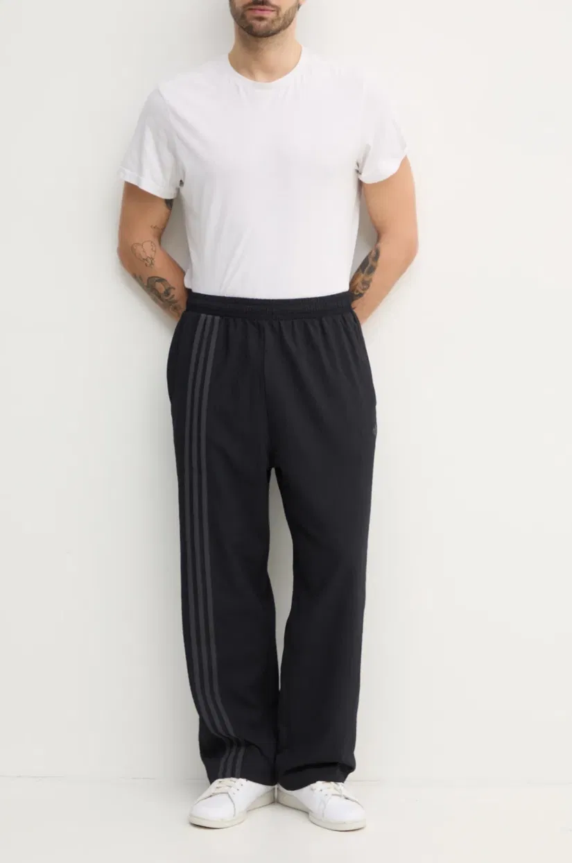 adidas Originals pantaloni de trening FB TP culoarea negru, uni, JC7418