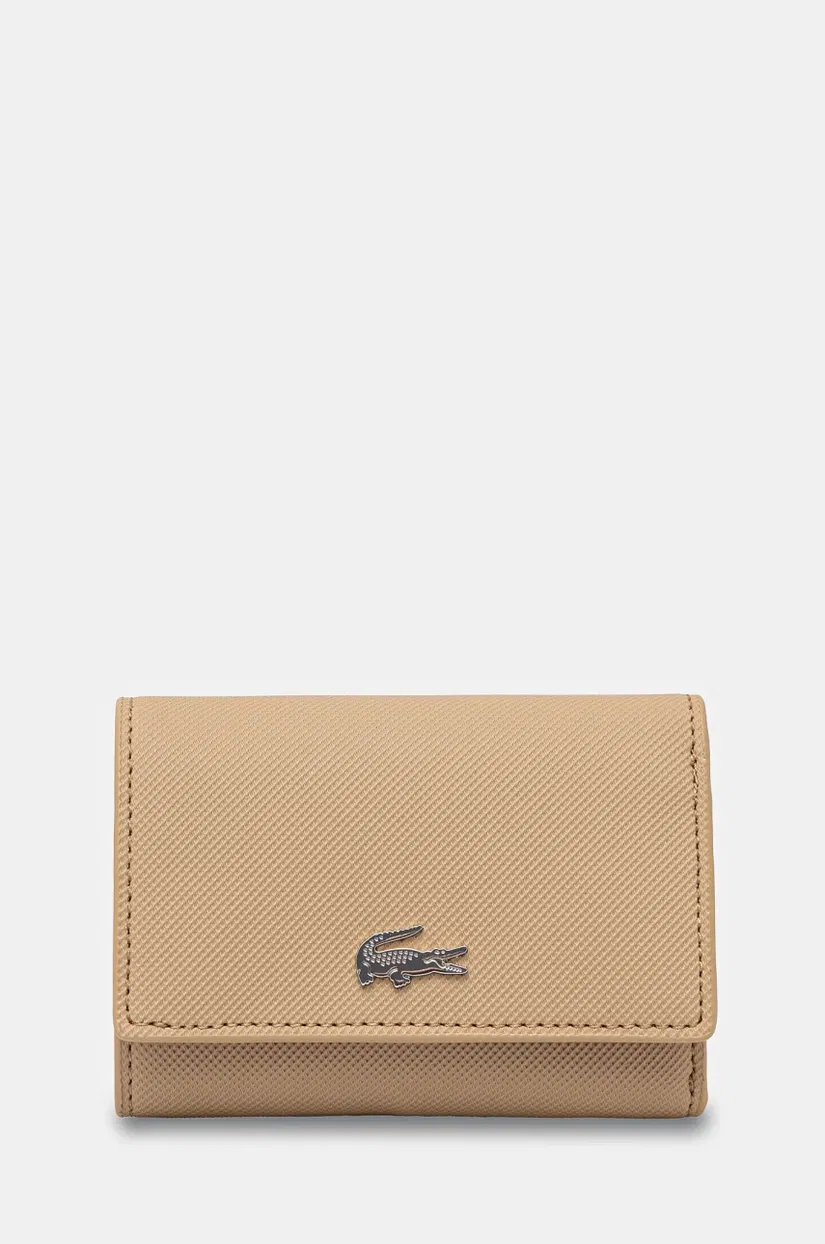 Lacoste portofel femei, culoarea bej, NF4190AA