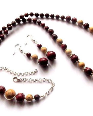 set bijuterii cu jasper. 47928