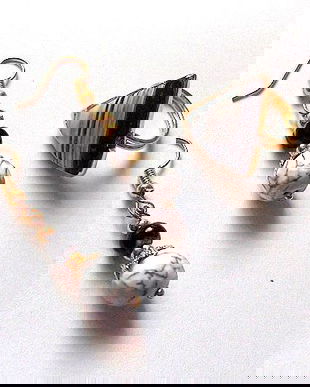 Set inel si cercei cu agate 47829