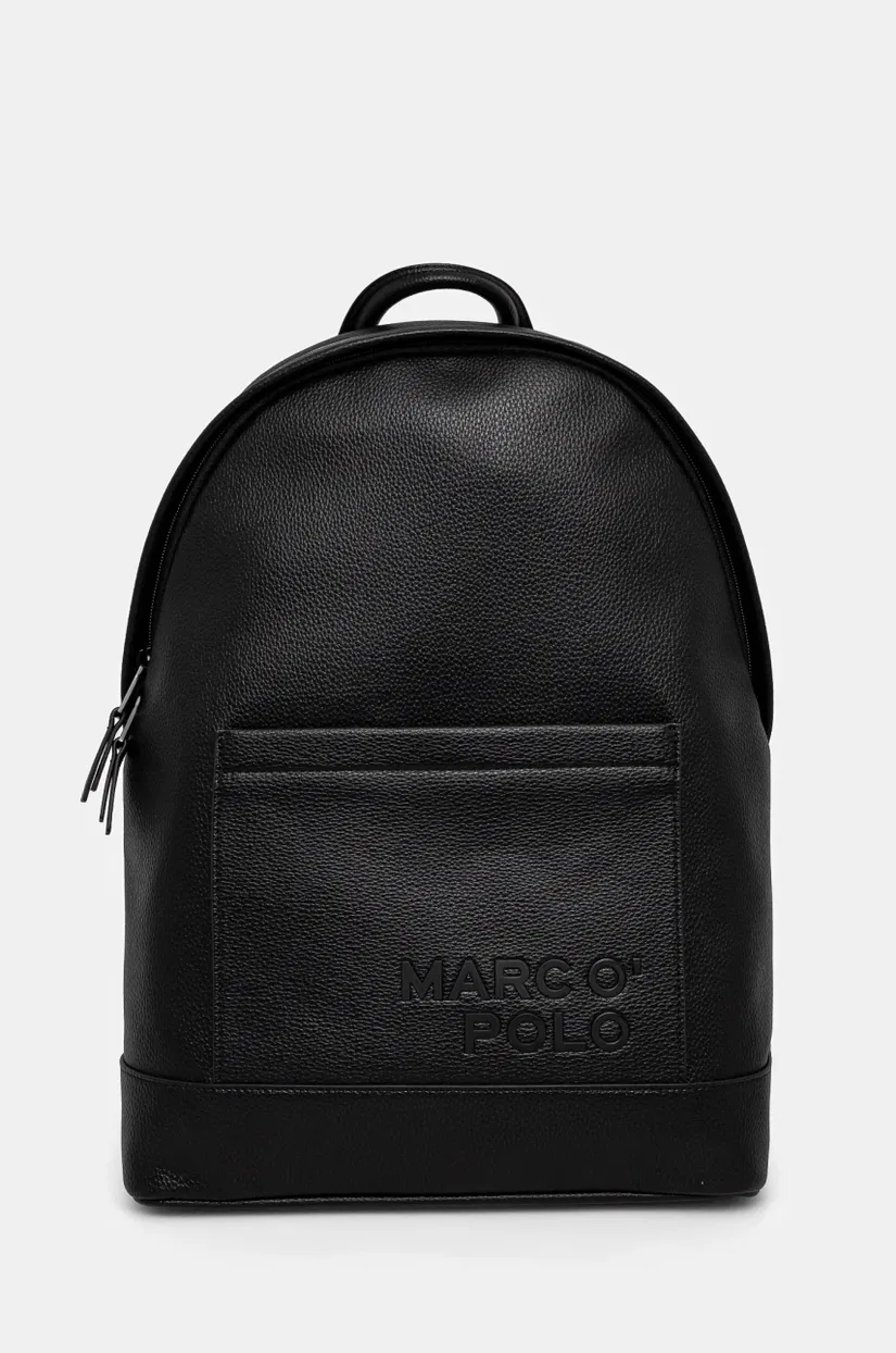 Marc O'Polo rucsac barbati, culoarea negru, mare, neted, 41122103301144