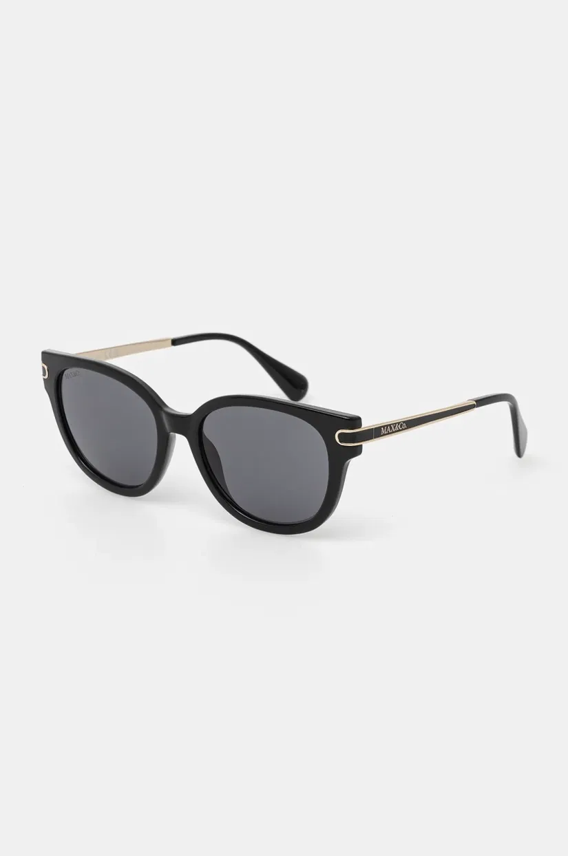 MAX&Co. ochelari de soare femei, culoarea negru, 2518801063200