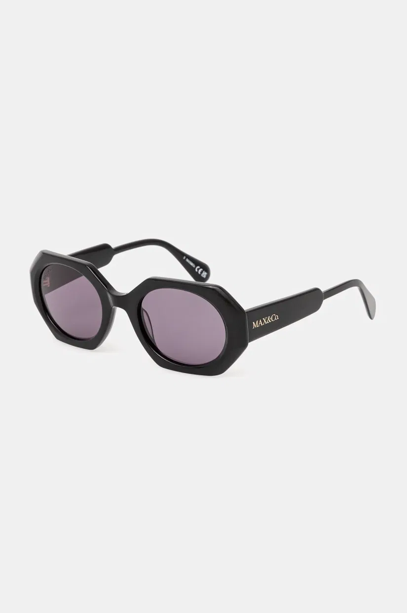 MAX&Co. ochelari de soare femei, culoarea negru, 2518801023200