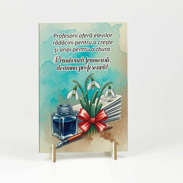 Cadou personalizat profesoara diriginta, 8 martie