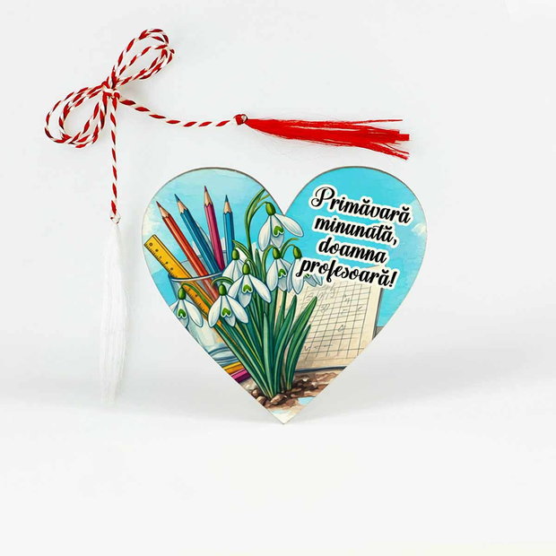 Martisor personalizat materii școlare, matematică