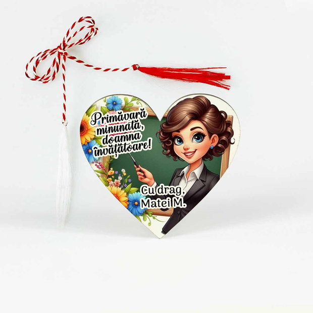 Martisor pentru invatatoare