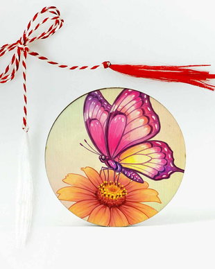 Martisor cu fluturas