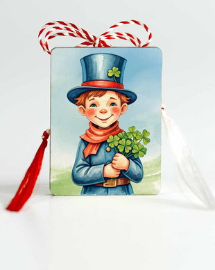 Martisor norocos cu cosar
