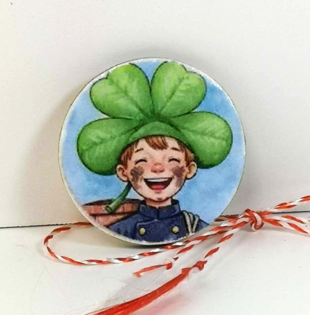 Martisor norocos cu cosar