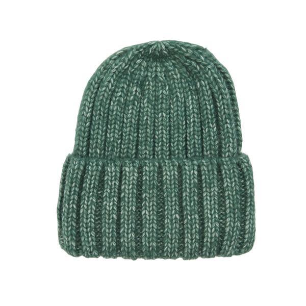 Caciula Verde din Tricot Reiat