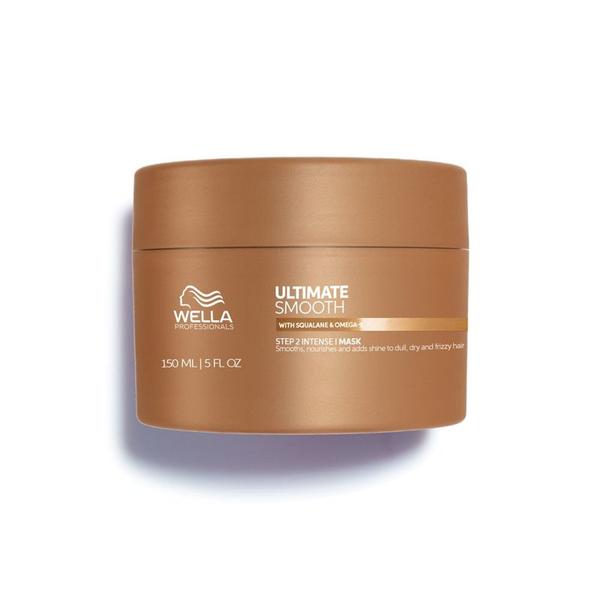 Masca Hidratanta pentru Par Uscat si Lipsit de Stralucire cu Squalan &amp; Omega 9 - Wella Professionals Ultimate Smooth cu Efect Anti-electrizare, 150 ml