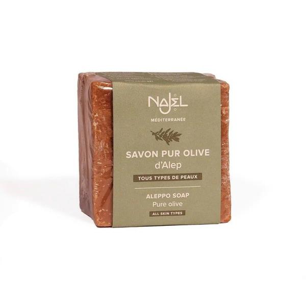 Sapun de Alep 100% Uei de Masline - Najel Savon Pur Olive d&#039;Alep, 190 g