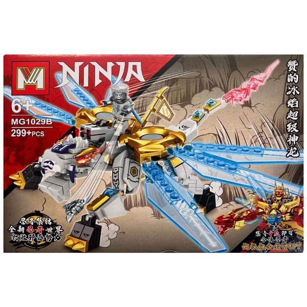 Set de constructie MG Ninjago 4 in 1, Dragonfly, 299 piese tip lego