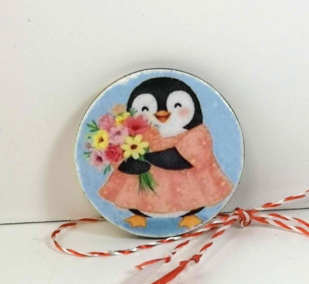 Martisor cu pinguin