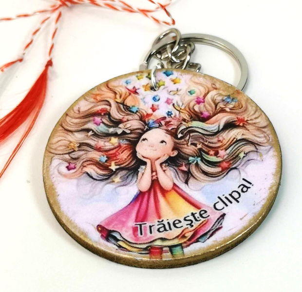 Breloc personalizat - martisor