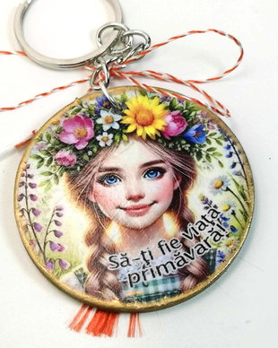 Martisor personalizat - breloc