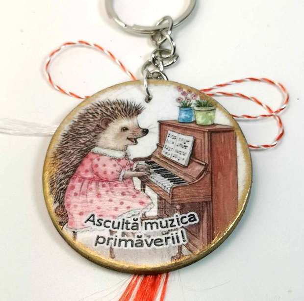 Breloc personalizat - martisor