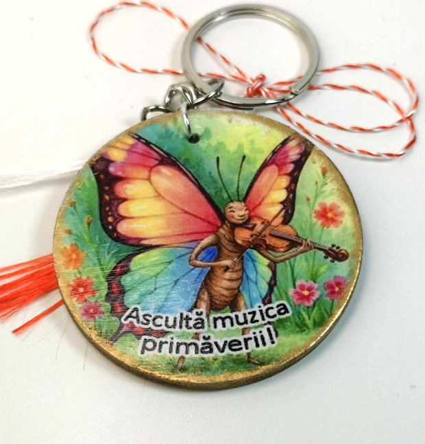 Breloc personalizat - martisor