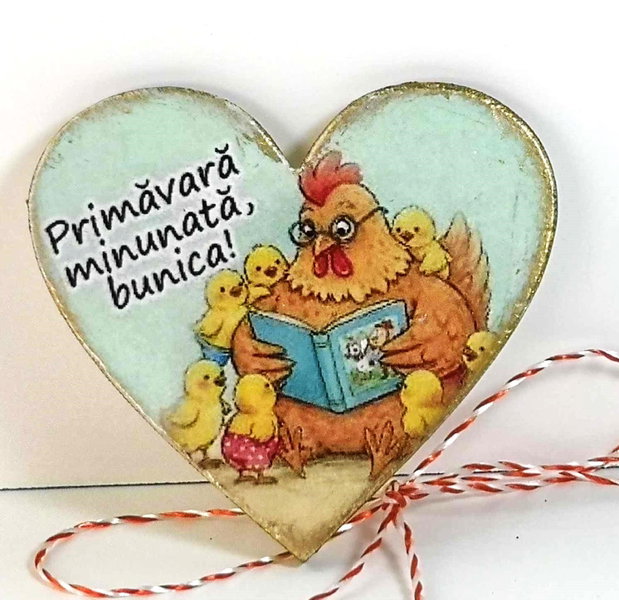 Martisor personalizat bunica, mamaia