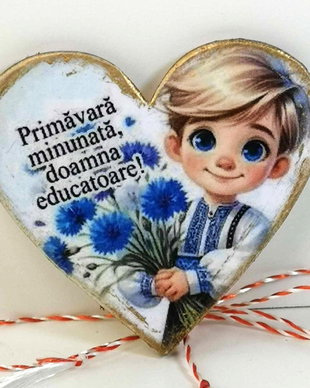 Martisoare personalizate educatoare/ invatatoare