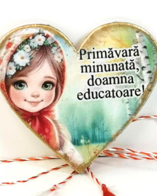 Martisoare personalizate educatoare/ invatatoare