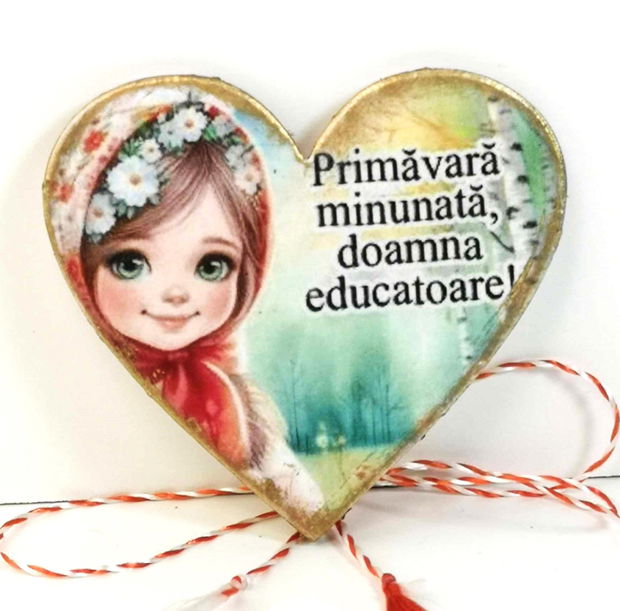 Martisoare personalizate educatoare/ invatatoare