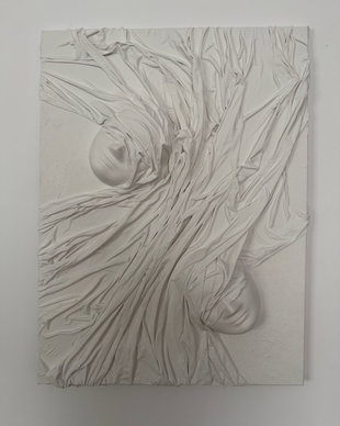Tablou din artă texturată cu măști