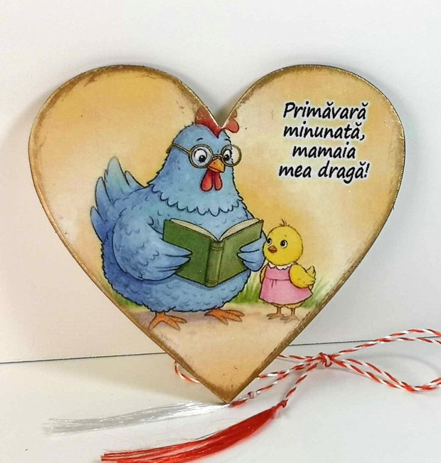 Martisor personalizate pentru bunica, mamaia - magnet