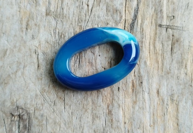 Agate mari, 33x23 mm