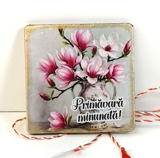 Martisor cu flori - magnolii