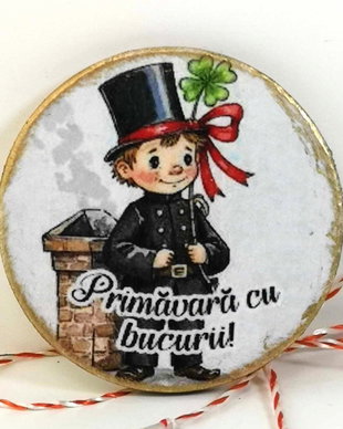 Martisor personalizat cu cosar