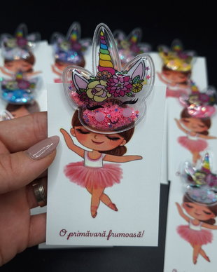 Martisor, agrafa de par
