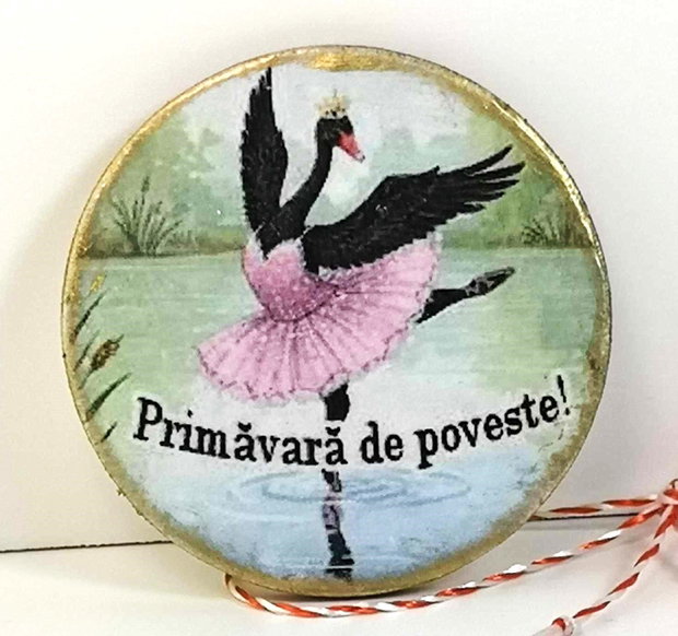 Martisor personaliyat pentru balerina- coregrafa- profesoara de dans