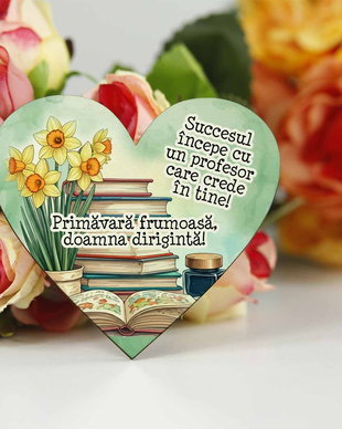 Martisor pentru diriginta, profesoară