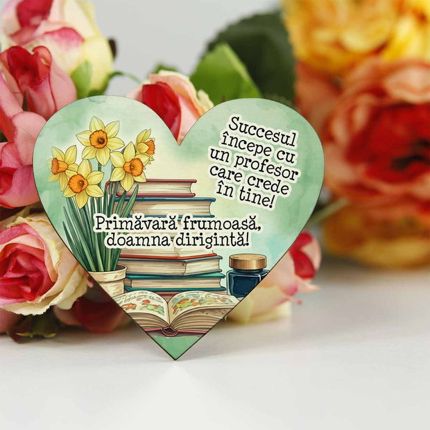 Martisor pentru diriginta, profesoară