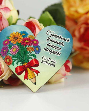 Martisor pentru diriginta, profesoară