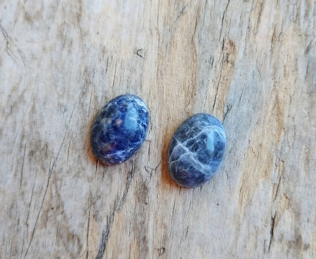 Cabochon sodalit 18*13 mm (2 buc)